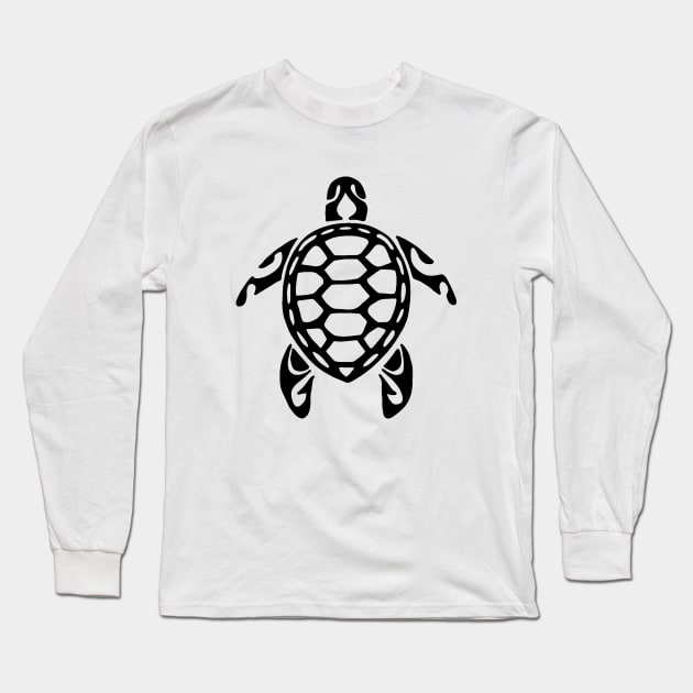 Turtle Long Sleeve T-Shirt by valentinahramov